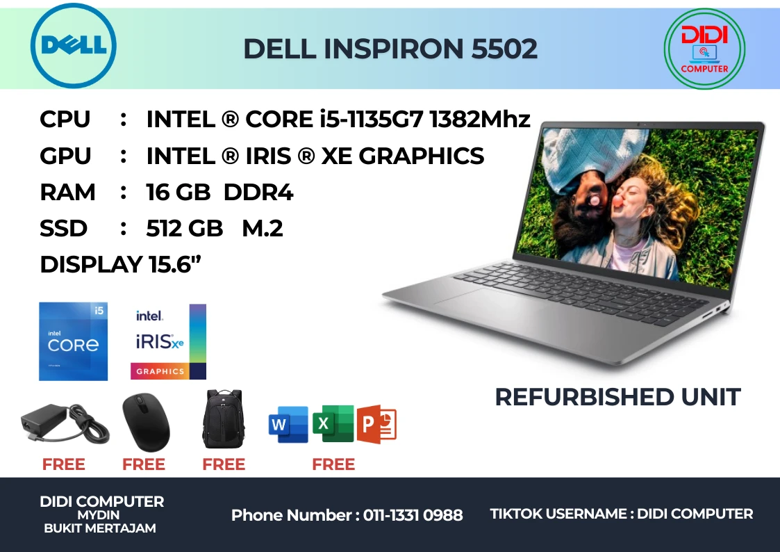 DELL INSPIRON 5502 BM000013